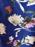 Apt. 9 100% Polyester Floral Blue Long Sleeve Blouse Size L - photo 6