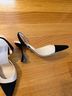 Samara Black White Heels Size 8 1/2 - photo 3