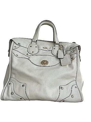 Coach rhyder Leather Satchel (view 1)