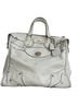 Coach 100% Calf Leather Ivory White Leather Satchel One size - photo 1