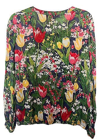 Tory Burch Long Sleeve Blouse (view 2)