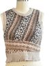 Rag & Bone Print Multi Color Sweater Vest Size M - photo 1