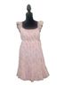 No Comment 100% Polyester 100% Polyester Floral Pink Casual Dress Size M - photo 2