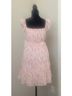 No Comment 100% Polyester 100% Polyester Floral Pink Casual Dress Size M - photo 3