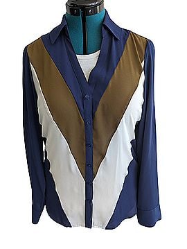 Express Long Sleeve Blouse (view 1)
