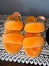 Ugg 100% Sheepskin Solid Orange Sandals Size 8 - photo 3