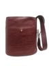 Coach Solid Burgundy Gold Leather Shoulder Bag One size - photo 2