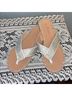 Forever 21 Taupe Rhinestone Crisscross Toe-Post Sandals Sandals - photo 3