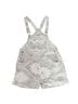 Pol Floral White Overall Shorts Size L - photo 1