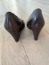 Tory Burch 100% Leather Brown Wedges Size 7 - photo 3