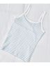 Aritzia Stripes Blue White Sleeveless Top Size XXS - photo 4