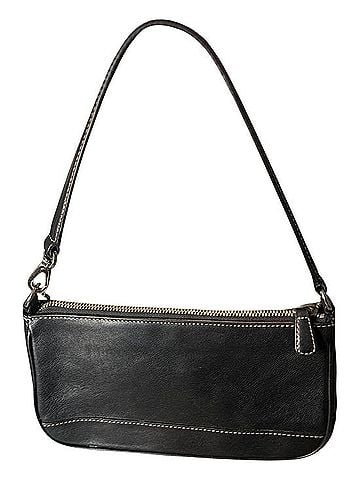 Coach Hamptons Demi Leather Shoulder Bag (view 2)