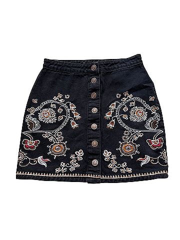 Dex Denim Skirt (view 1)