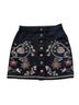 Dex Black Denim Skirt Size 25 waist - photo 1