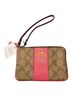 Coach Print Tan Pink Wristlet One size - photo 1