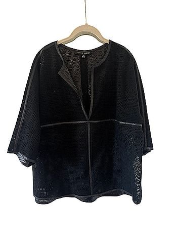 Anne Klein Leather Top (view 1)