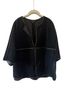 Anne Klein Black Leather Top Size M - photo 1