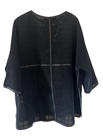Anne Klein Leather Top (view 2)