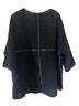 Anne Klein Black Leather Top Size M - photo 2