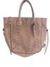 Coach Pink Leather Tote One size - photo 1