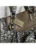 Coach Leopard Print Black Gray Leather Shoulder Bag One size - photo 5