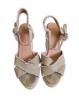 Castaner Bromelia Frayed Canvas Wedge Espadrille Platform Wedges (view 2)