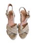 Castaner Bromelia Frayed Canvas Wedge Espadrille Platform Wedges - photo 2