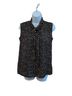 Uniqlo 100% Polyester Animal Print Black White Sleeveless Blouse Size XS - photo 1