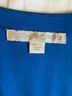 Boston Proper Solid Blue Casual Dress Size XS - photo 3