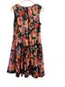 Betsey Johnson 94% Polyester 6% Spandex 100% Polyester Floral Multi Color Cocktail Dress Size 8 - photo 2