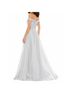 Mac Duggal 100% Polyester Solid Gray Cocktail Dress Size 18 - photo 3