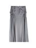Mac Duggal 100% Polyester Solid Gray Cocktail Dress Size 18 - photo 14