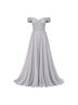 Mac Duggal 100% Polyester Solid Gray Cocktail Dress Size 18 - photo 1