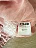 STAUD 100% Linen Pink 3/4 Sleeve Button-Down Shirt Size XS - photo 6