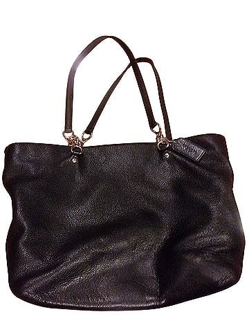 Coach Leather Tote (view 2)