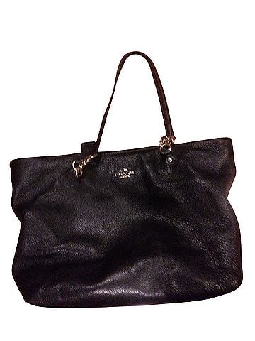 Coach Leather Tote (view 1)