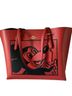 Coach Print Red Tote One size - photo 1