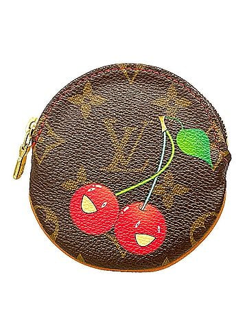 Louis Vuitton Louis Vuitton Monogram Cherry Portemonnaie Long Wallet/Coin Case M95043 Brown Red Takashi Murakami Collaboration Women's P3351124 (view 1)