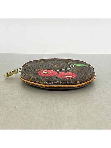 Louis Vuitton Louis Vuitton Monogram Cherry Portemonnaie Long Wallet/Coin Case M95043 Brown Red Takashi Murakami Collaboration Women's P3351124 (view 2)