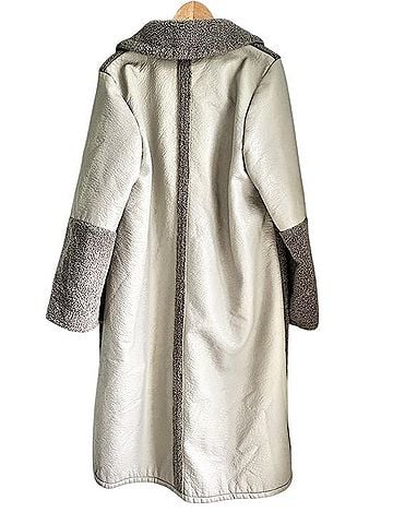 Baum Und Pferdgarten Dea Shearling Two Tone Overcoat Coat (view 2)