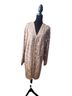 Chico's 100% Polyester 37% Acrylic 13% Polyester Tan Coat Size 3X - photo 1