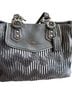 Coach 100% Other Solid Gray Leather Tote One size - photo 6