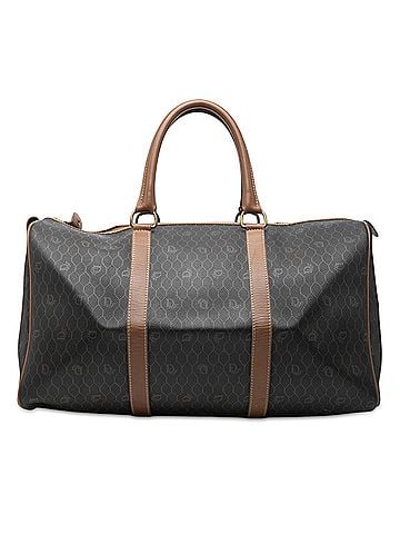Dior Honeycomb Coated Canvas Travel Bag (view 1)