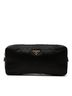 Prada 100% Satin Black Satin Multi Zip Pouch One size - photo 1