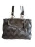 Coach 100% Other Solid Gray Leather Tote One size - photo 1