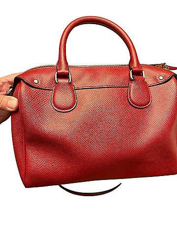 Coach Snoopy Peanuts Leather Satchel (view 2)