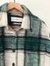 Closed Plaid Green White Black Jacket Size XS - photo 3