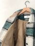 Closed Plaid Green White Black Jacket Size XS - photo 5