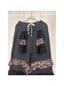 Pol Floral Black Casual Pants Size S - photo 12