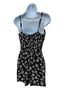 As U Wish Floral Black White Romper Size M - photo 2